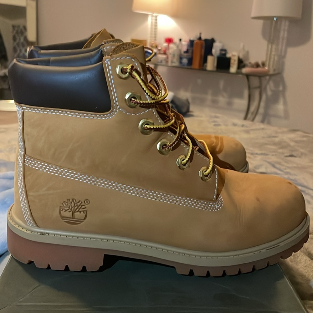 Junior Timberland® Premium 6-Inch Waterproof Boot (unisex)
